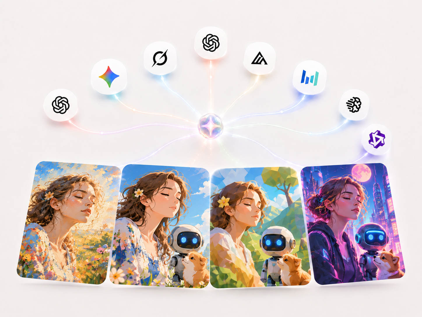 Multiple AI Models. More Possibilities.