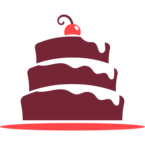 Dessert cake logo png