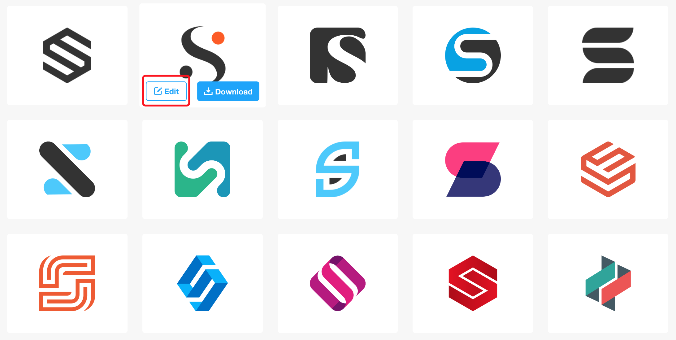 letter logos designs