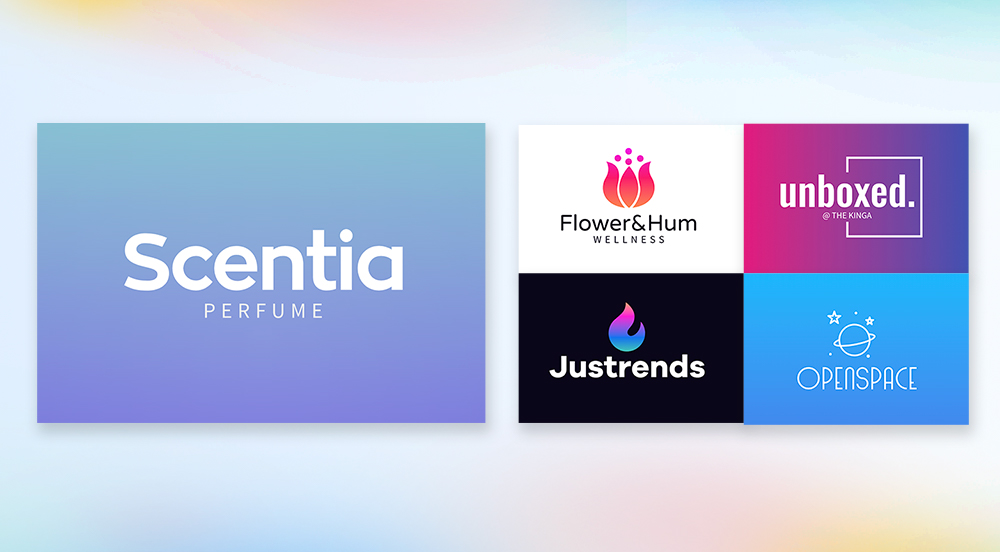 Top Gradient Logo Design Templates From LogoAI