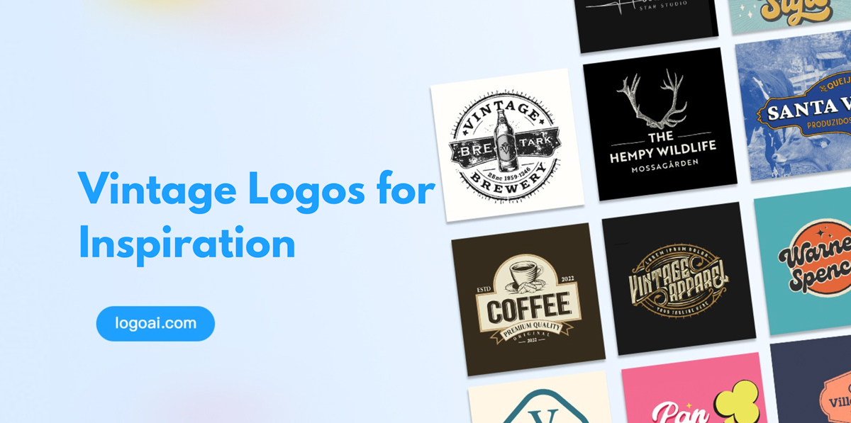 8 Inspiring Vintage Logo Examples + Create Your Own