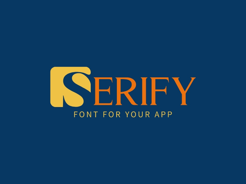 Serify Logo Maker - Design Serify logos online