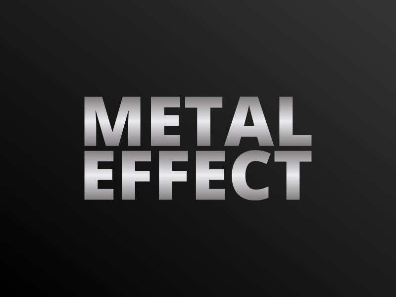 METAL EFFECT - 