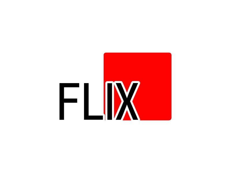 Flix logo design - LogoAI.com