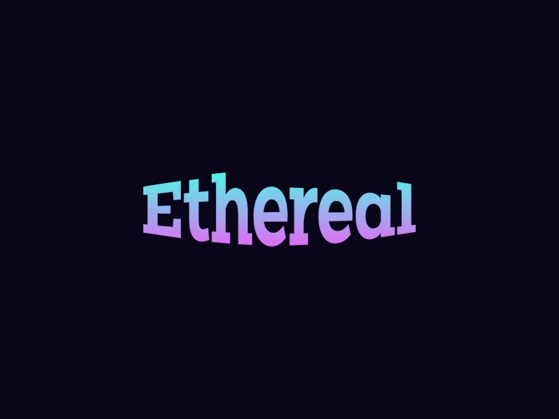 Ethereal Logo Maker - Design Ethereal logos online