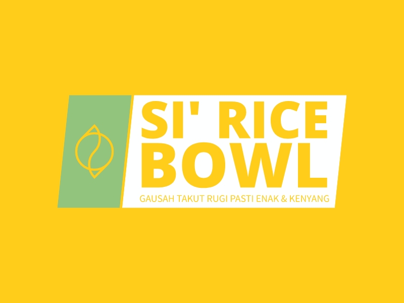 SI' RICE BOWL - Gausah TAKUT RUGI pasti enak & Kenyang