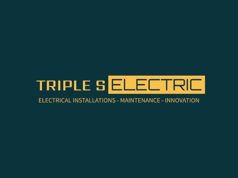 Triple S Electric Logo Maker - Design Triple S Electric logos online