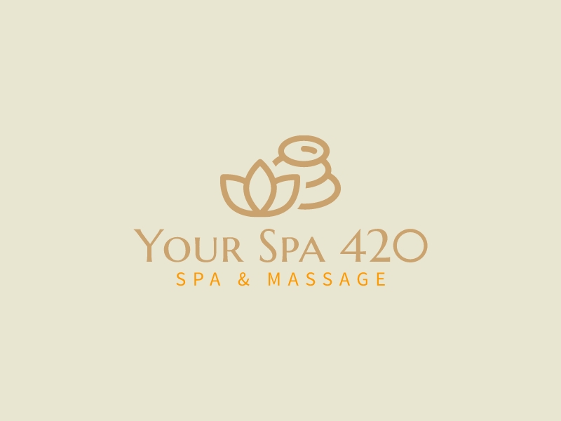 Your Spa 420 logo design - LogoAI.com