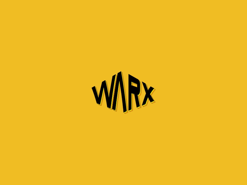 WaRX logo design