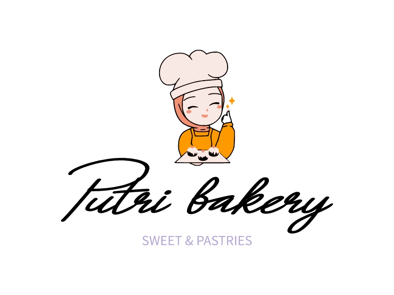 Putri bakery Logo Maker - Design Putri bakery logos online