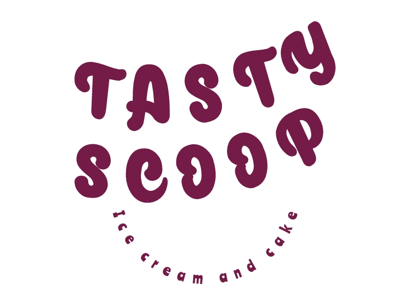 Tasty scoop - Ice cream and cake