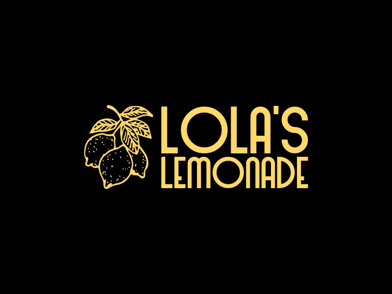 Lola's Lemonade Logo Maker - Design Lola's Lemonade logos online