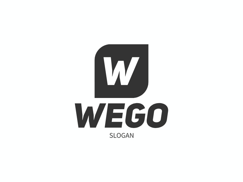 wego logo design - LogoAI.com