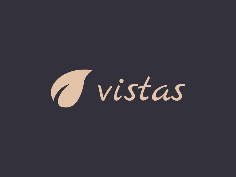 vistas logo design - LogoAI.com