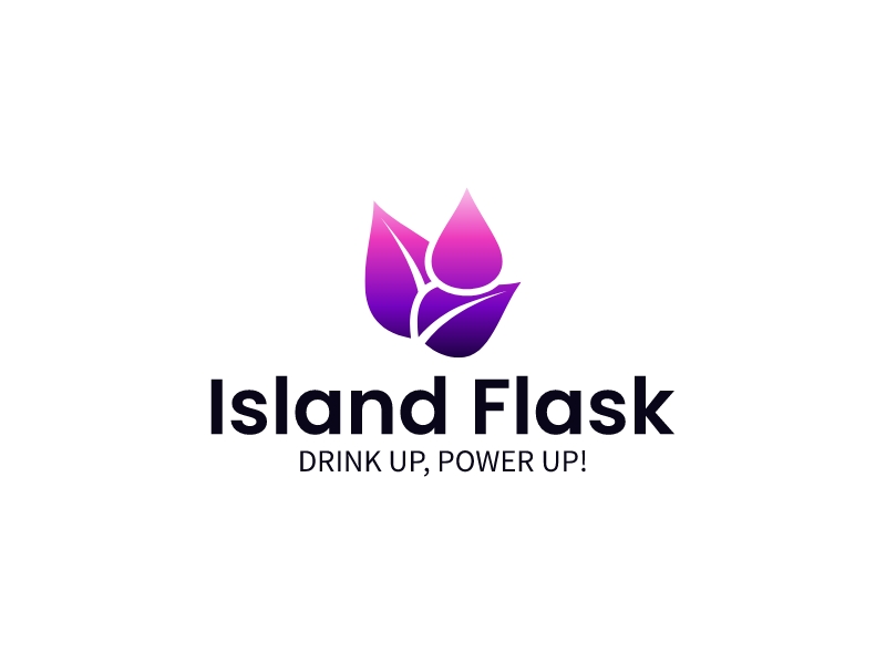 Island Flask Logo Maker - Design Island Flask logos online