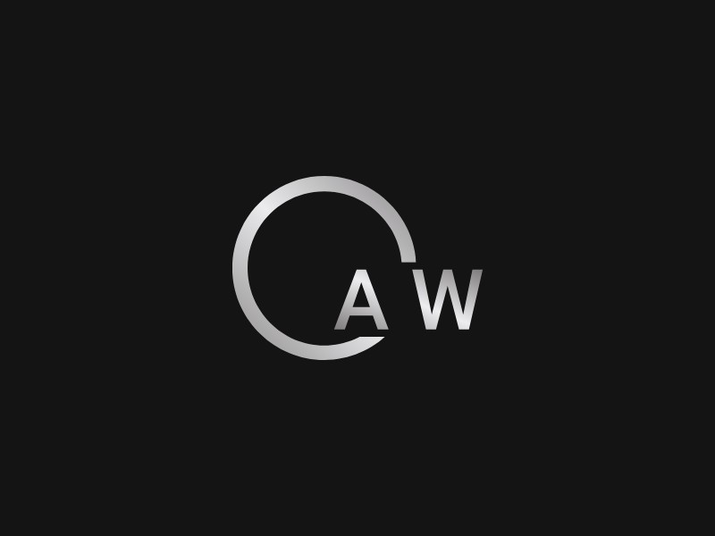 A W Logo Maker - Design A W logos online