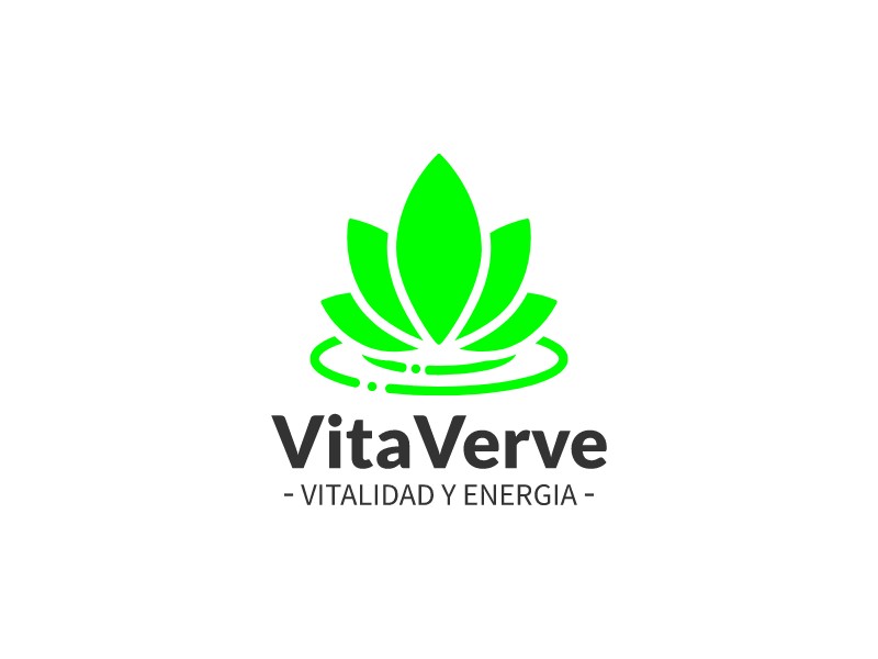 VitaVerve logo design - LogoAI.com