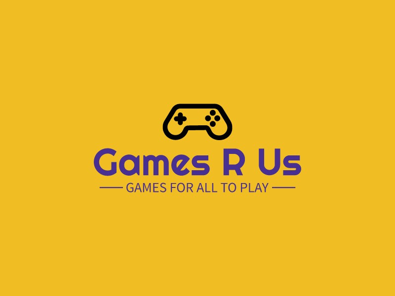 Games R Us Logo Maker - Design Games R Us logos online