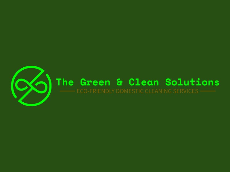 The Green & Clean Solutions Logo Maker - Design The Green & Clean Solutions logos online