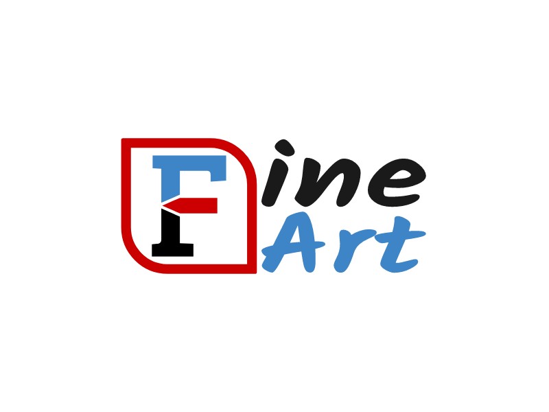 ine Art logo design - LogoAI.com