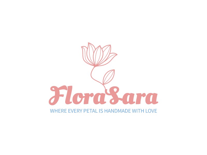 FloraSara logo design - LogoAI.com