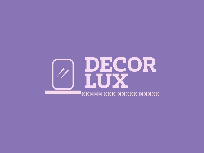 DECOR LUX Logo Maker - Design DECOR LUX logos online