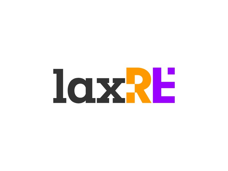 laxRE logo design