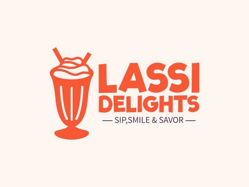 LASSI DELIGHTS logo design - LogoAI.com