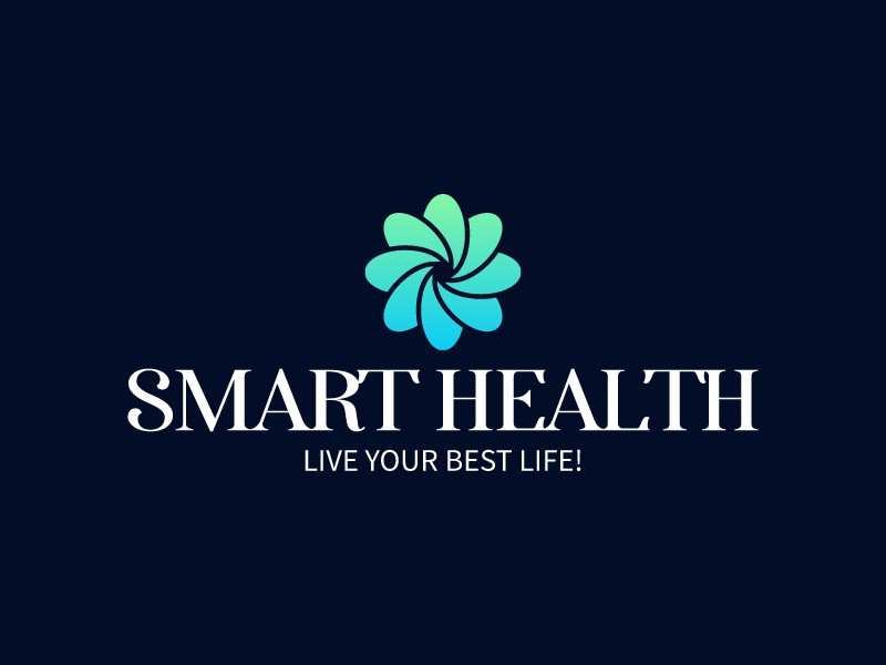 Smart Health logo design - LogoAI.com