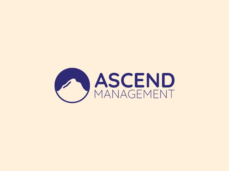 Ascend Management logo design