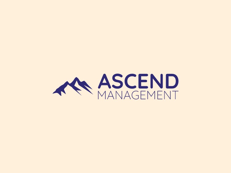 Ascend Management logo design - LogoAI.com
