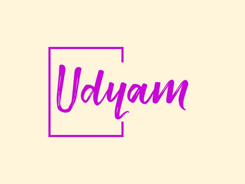 Udyam Logo Maker - Design Udyam logos online