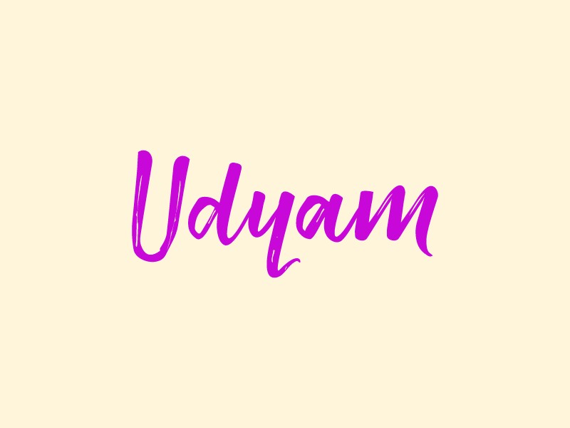 Udyam Logo Maker - Design Udyam logos online