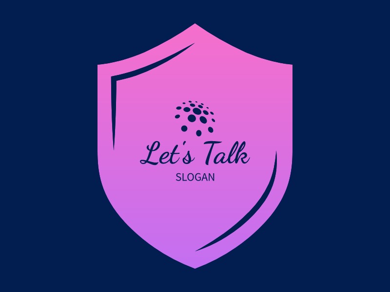 Let's Talk logo design - LogoAI.com