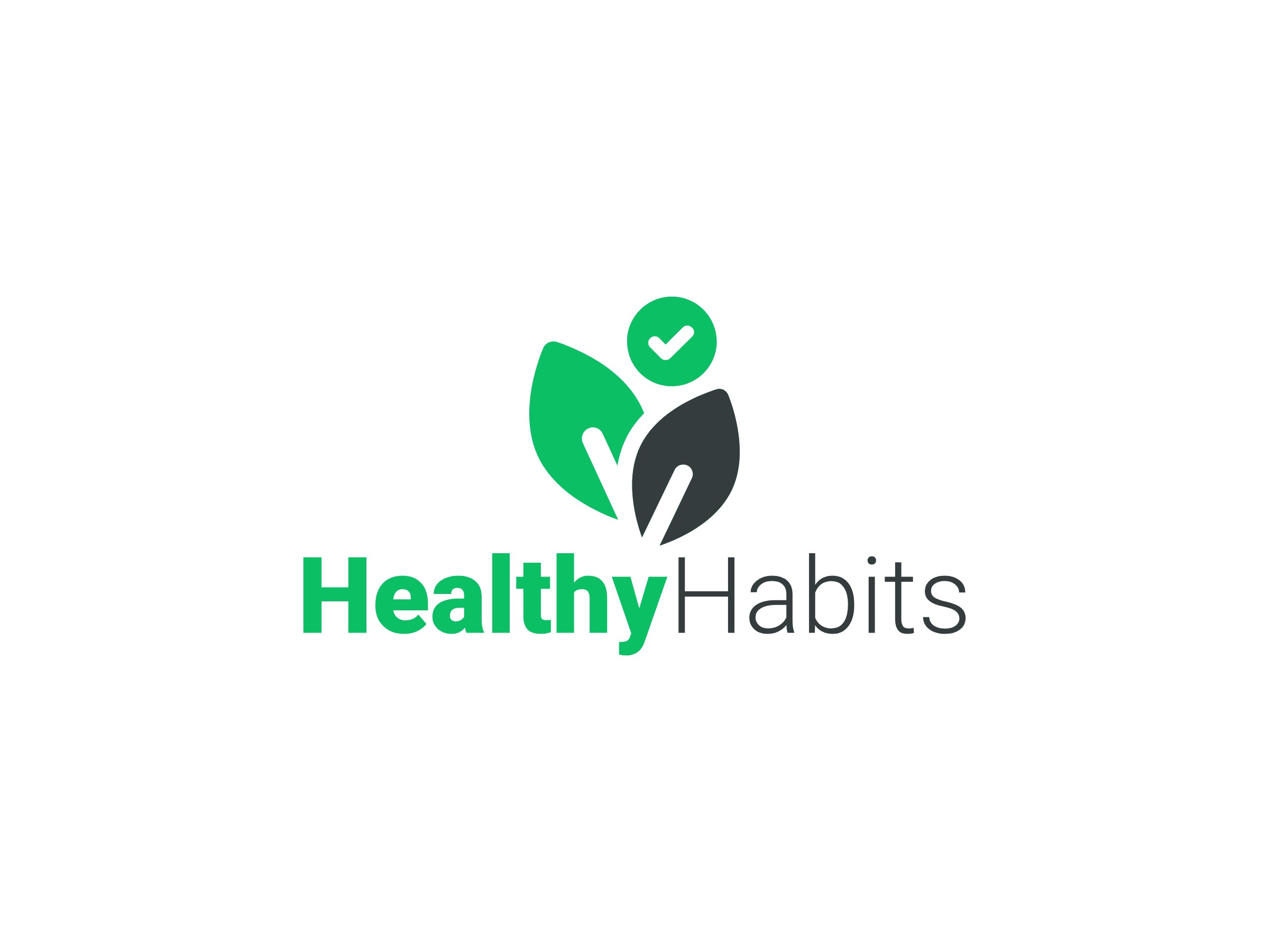 Healthy Habits logo design - LogoAI.com