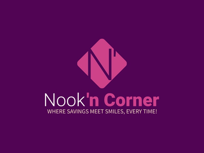 Nook 'n Corner logo design - LogoAI.com