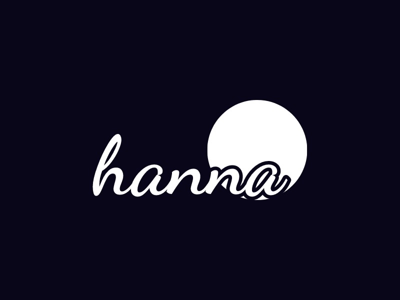 hanna logo design - LogoAI.com