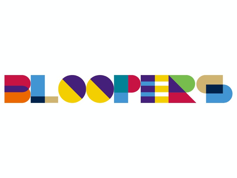 Bloopers logo design - LogoAI.com