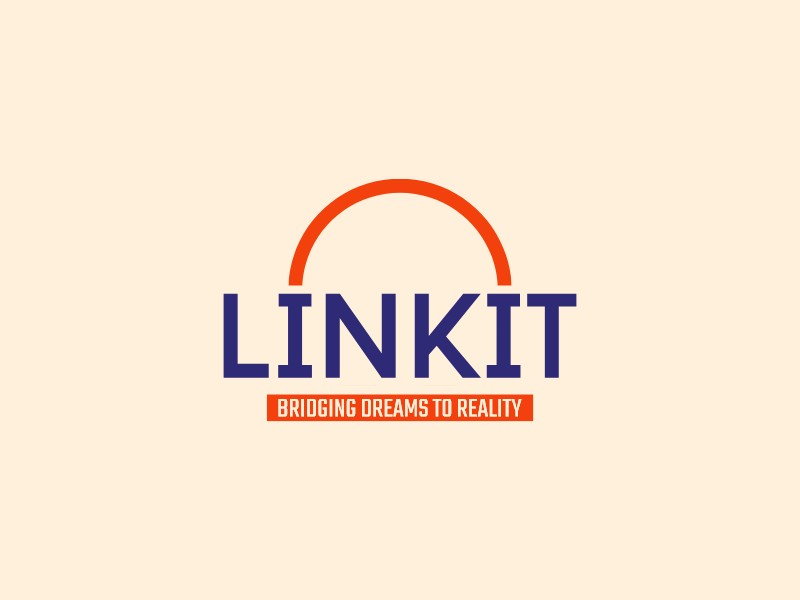 Linkit logo design - LogoAI.com