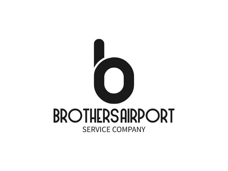 Brothers airport logo | Design your own travel logo - LogoAI