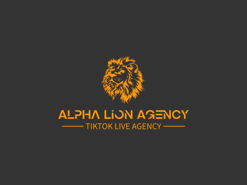 Alpha Lion Agency Logo Design