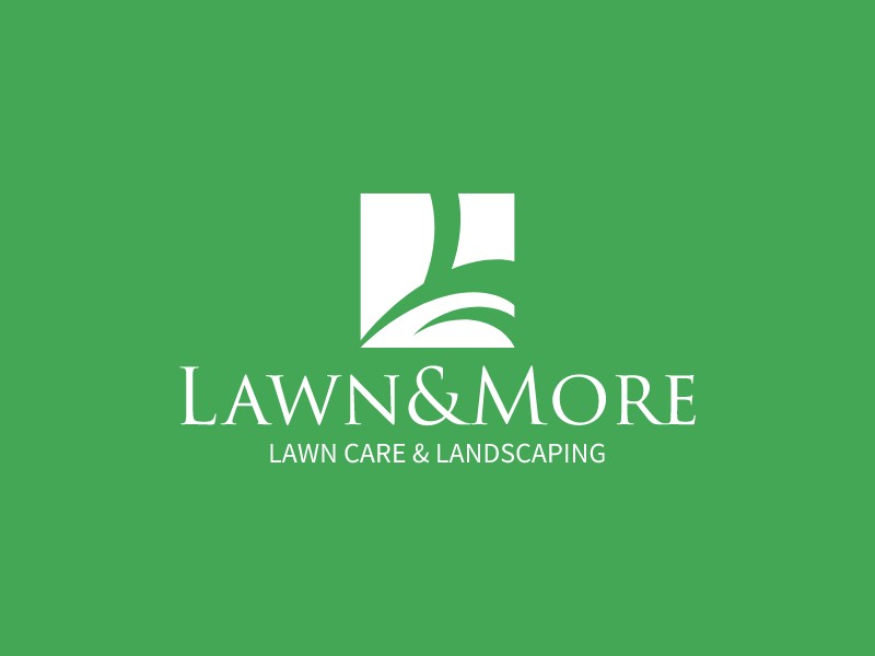 Lawn&More logo design