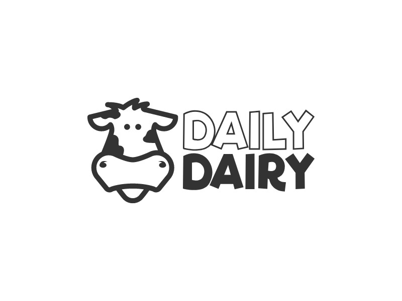 Daily Dairy logo design