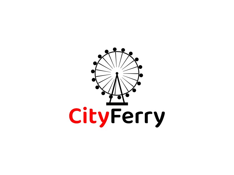 City Ferry logo design