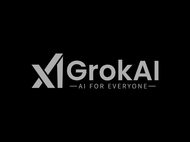 GrokAI logo design