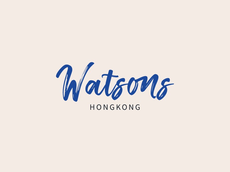 Watsons logo design