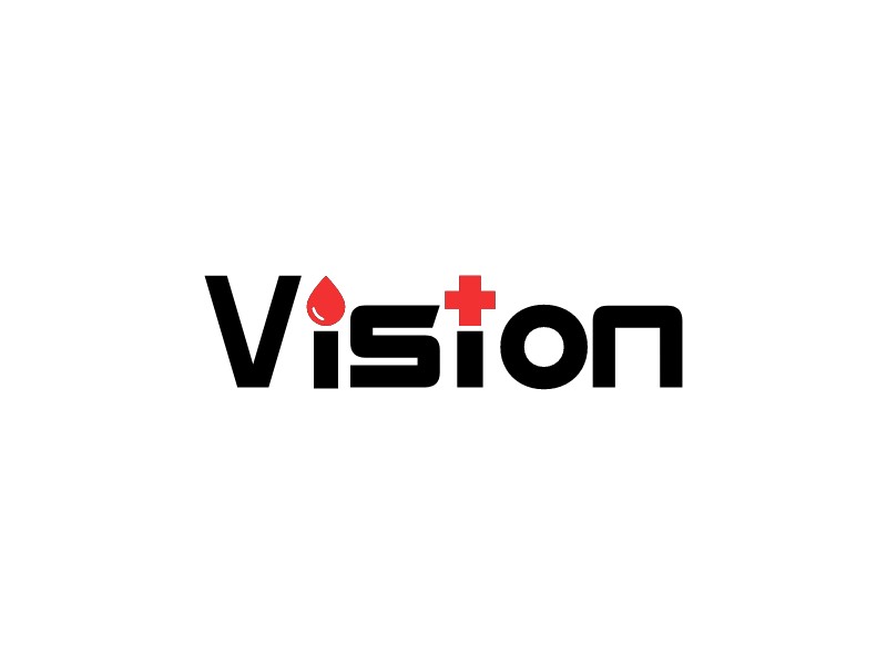 Vision logo design