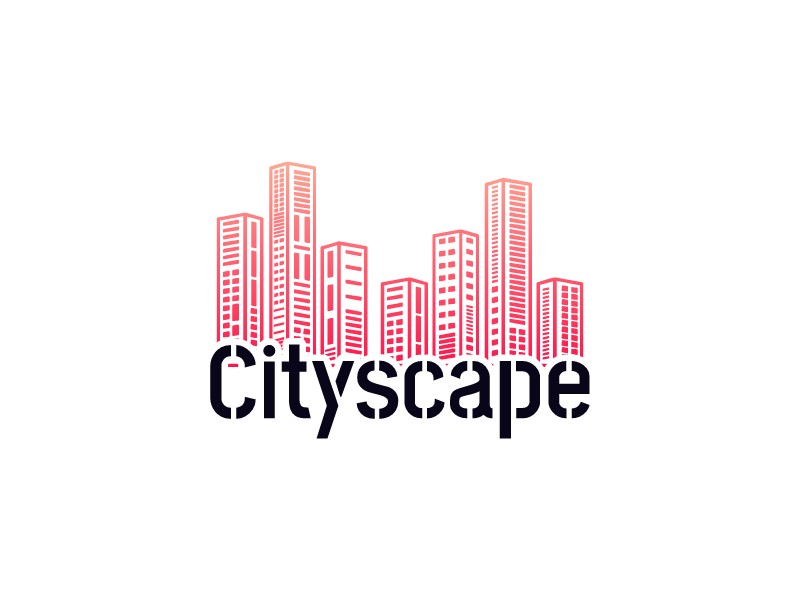 Cityscape logo design